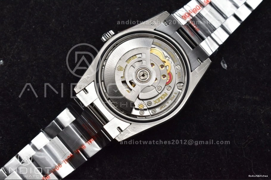 on White (Gain DayDate 688 vr3255 Best Stick V5 President QF 904L SS Dial Roman Weight) Steel Bracelet Unisex 36 Edition 1016